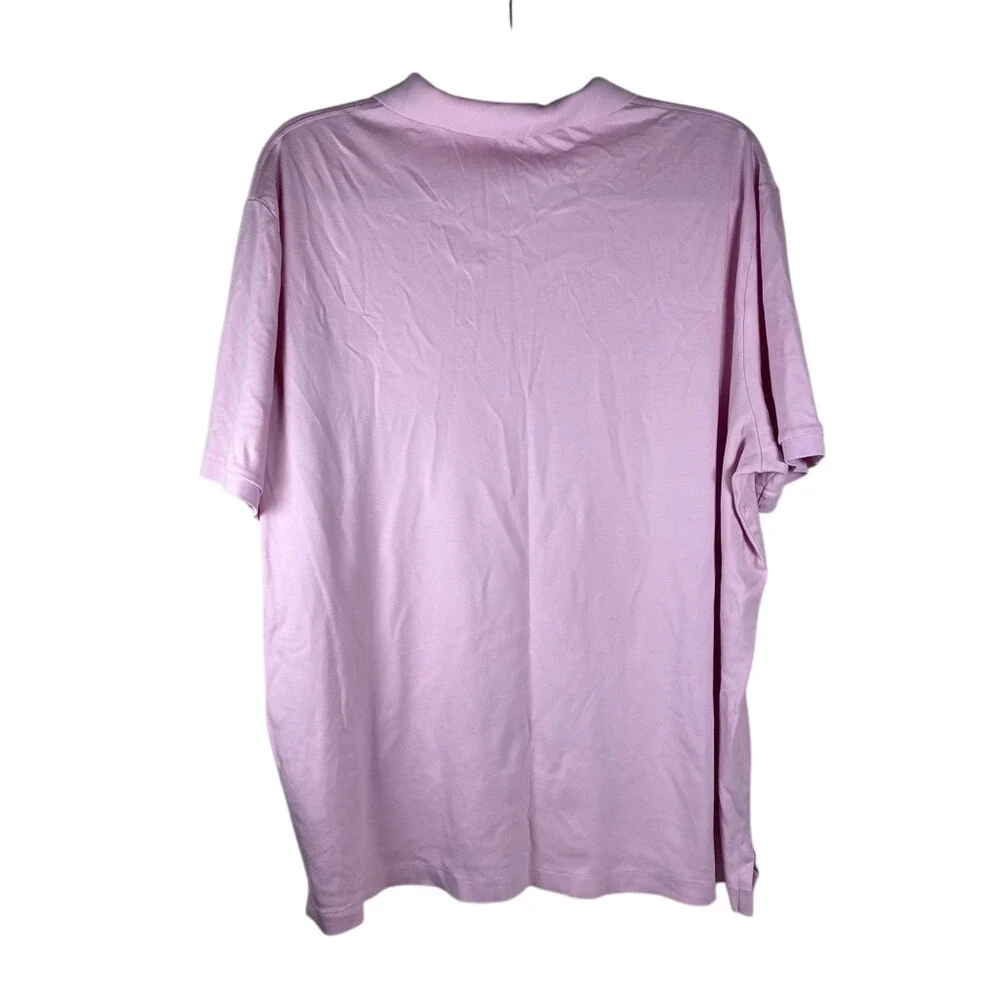 POLO Ralph Lauren Men's Pink Short Sleeve Shirt Classic Fit Polo‎ Shirt XL